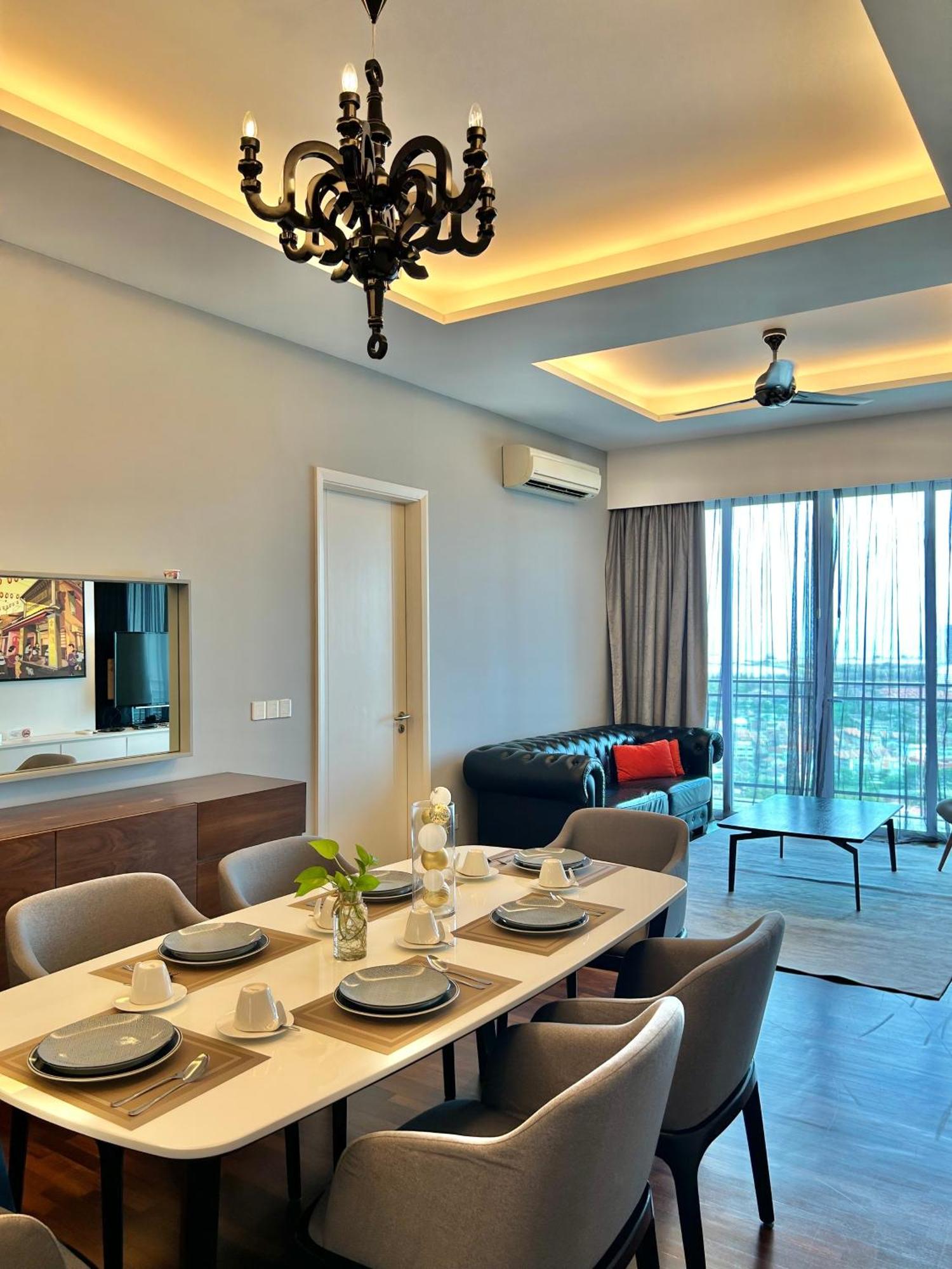 Luxury 3Br Penthouse I The Shore Hotel & Residence I Seaview I Poolview I 6-9Pax 豪华3房顶层公寓 Malacca Exterior photo